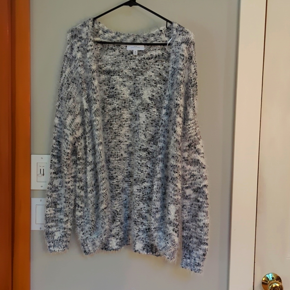 Gray soft cardigan by New Directions